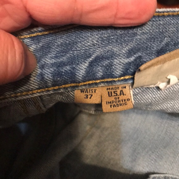 Men’s Bills Khakis jeans - size 37x32 - Picture 6 of 6